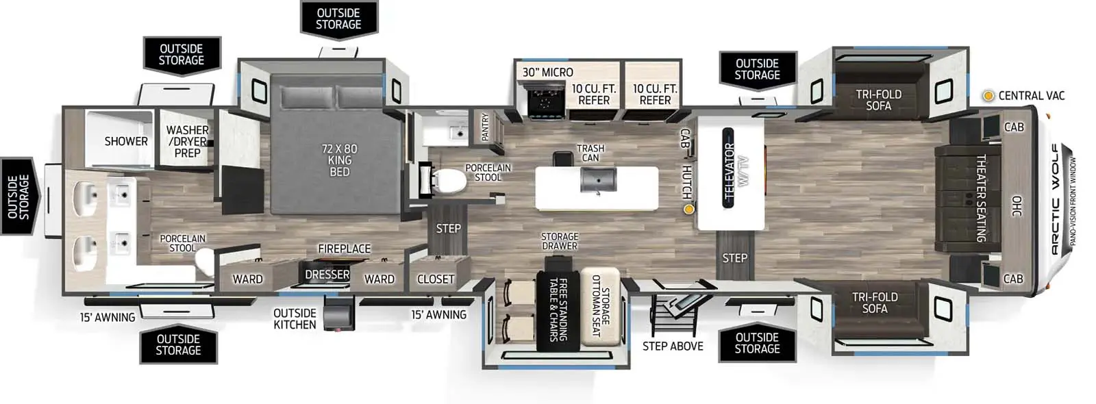 3950SUITE Floorplan Image